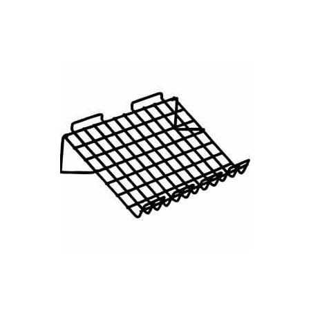 Econoco Sloping Shelf W/ 3" Lip - Semi-Gloss Black EBL/SL22